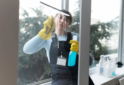 Nettoyage de vitres intérieures et extérieures à Celon